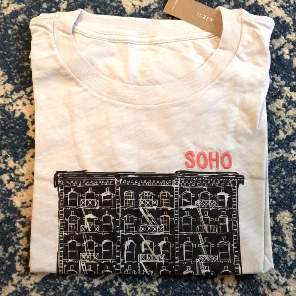 J. Crew soho tee